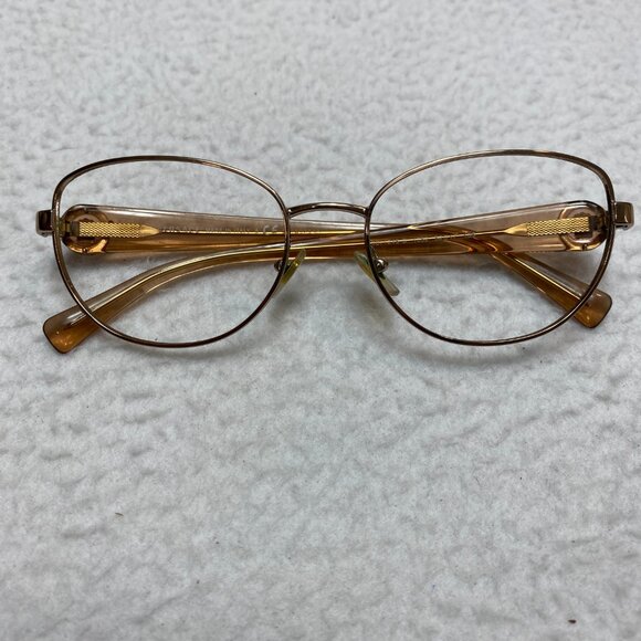 VINTAGE Versace Eyeglasses 1246-B Bronze Copper Golden 52-17-135 - Picture 2 of 13
